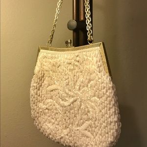 Like New Mister Ernest Beaded Handbag